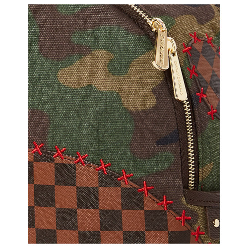 Sprayground Τσάντα πλάτης Shark Shape Check savage